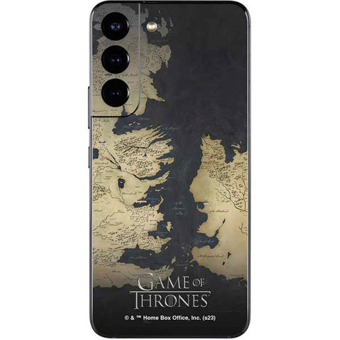 Game of Thrones: Westeros Map Galaxy S22 Skin